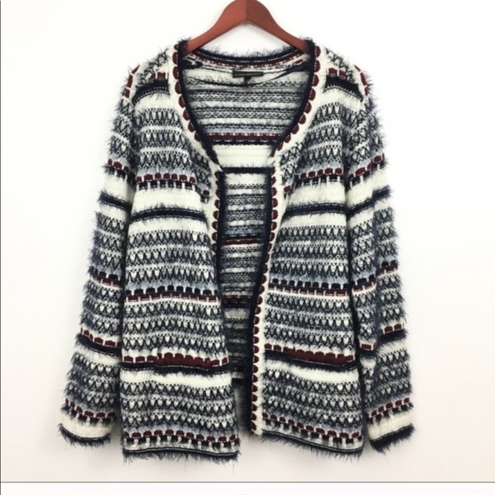 Lane Bryant Fuzzy Open Front Cardigan